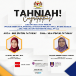 TAHNIAH! CALON LULUS PENUH PROGRAM PENGAJIAN DALAM BADAN PROFESIONAL PERAKAUNAN JABATAN AKAUNTAN NEGARA MALAYSIA