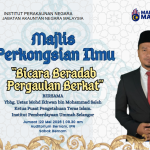 Majlis Perkongsian Ilmu :Bicara Beradab, Pergaulan Berkat