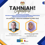TAHNIAH! CALON LULUS PENUH PROGRAM PENGAJIAN DALAM BADAN PROFESIONAL PERAKAUNAN JABATAN AKAUNTAN NEGARA MALAYSIA