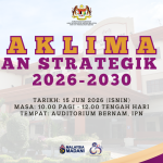 TAKLIMAT PELAN STRATEGIK INSTITUT PERAKAUNAN NEGARA (IPN) 2026-2030 KEPADA WARGA IPN